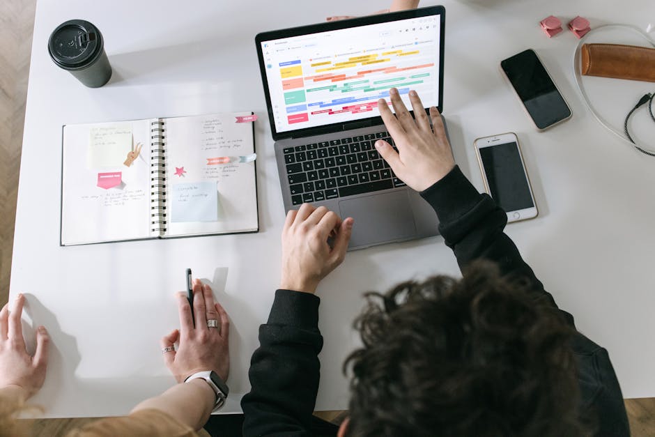 person experiencing digital eye strain while working at computer screen